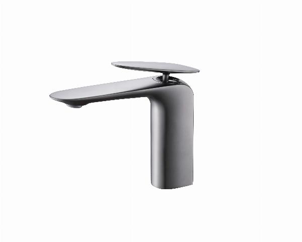 VÒI LAVABO NÓNG LẠNH NIKEN XÁM LUCKY AD-222-1QH