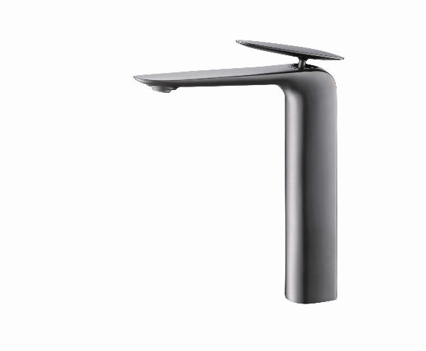 VÒI LAVABO NÓNG LẠNH NIKEN XÁM LUCKY AD-222-2QH